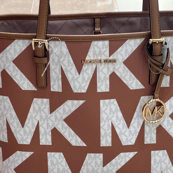 Michael Michael Kors Jet Set MD Carryall Tote Bag. NWT - Picture 5 of 11